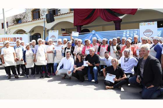 El pueblo de Coronel Moldes participó en la 11º feria Alimendar