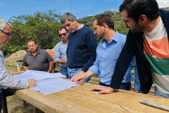 Avanza la obra del acueducto Lesser - Castellanos que beneficiará a vecinos de Vaqueros y San Lorenzo