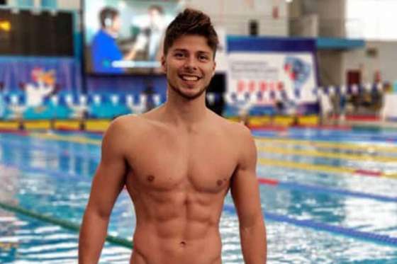 Natación: Strelkov batió el récord argentino de 50m mariposa