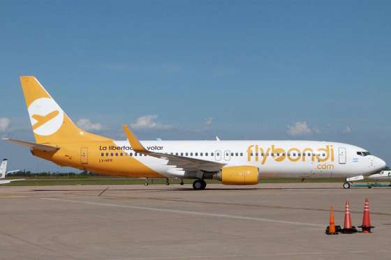 Las aerolíneas Flybondi y JetSmart inauguran nuevas rutas aéreas