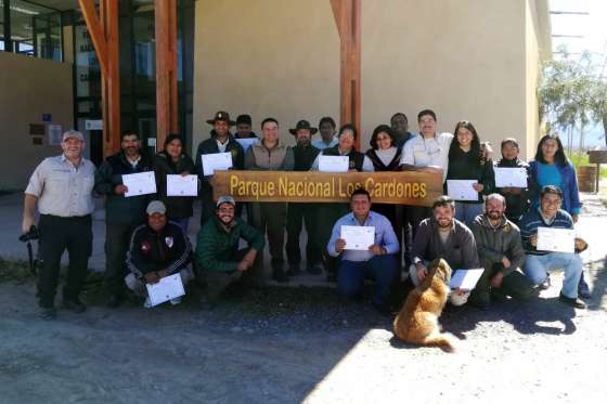 En Payogasta capacitaron a guardas honorarios de flora y fauna