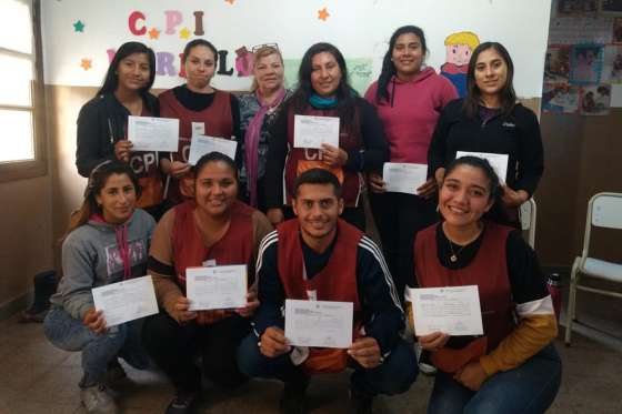 Acompañantes Educativos de Rivadavia Banda Norte se capacitan en protección de derechos de la infancia