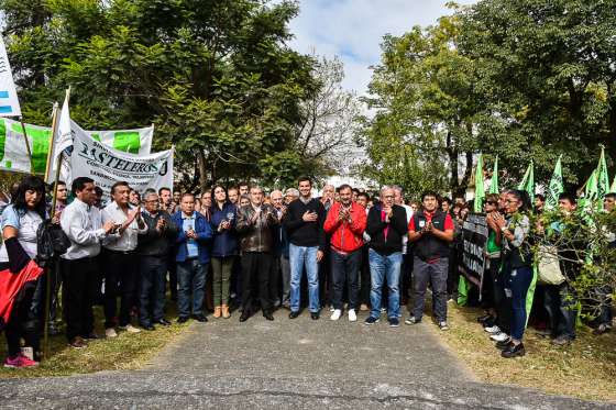 El gobernador Urtubey junto a las organizaciones sindicales conmemoraron el Día del Trabajador