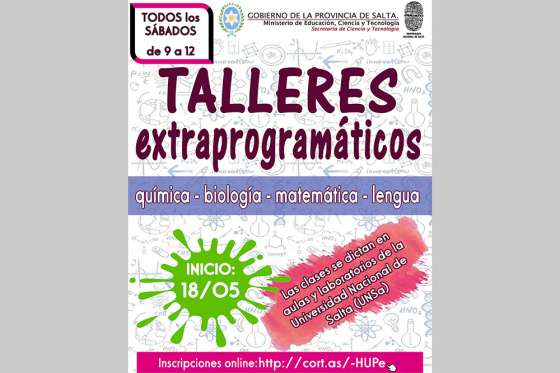 Educación lanza una nueva edición de los Talleres Extraprogramáticos