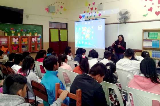 Seguridad concientizó sobre violencia escolar a estudiantes de La Merced