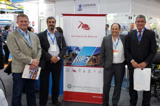 Salta  participó en la 12ª Exposición Internacional de Industria Minera