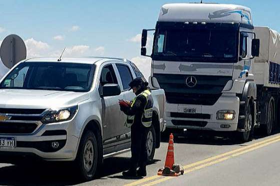 La Policía Vial controló más de 11 mil vehículos durante el fin de semana