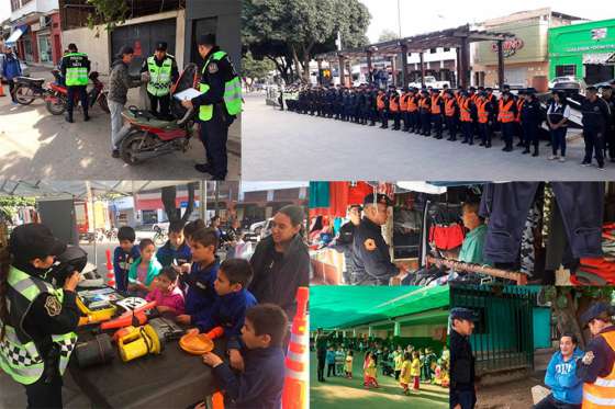 Con masiva participación se realizó una jornada de seguridad ciudadana en Tartagal