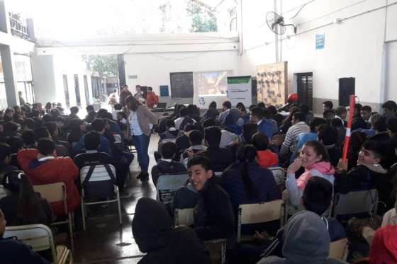 Más de 500 estudiantes de Tartagal dijeron NO a las drogas