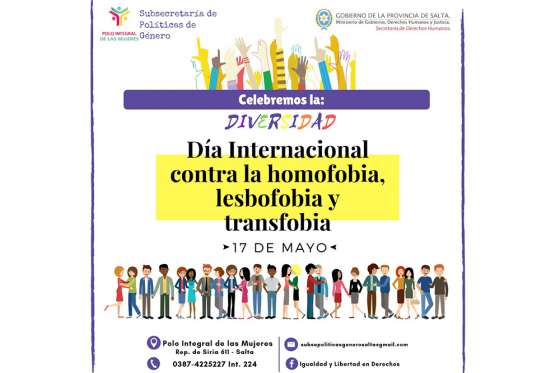 Día Internacional contra la Discriminación por Orientación Sexual e Identidad de Género