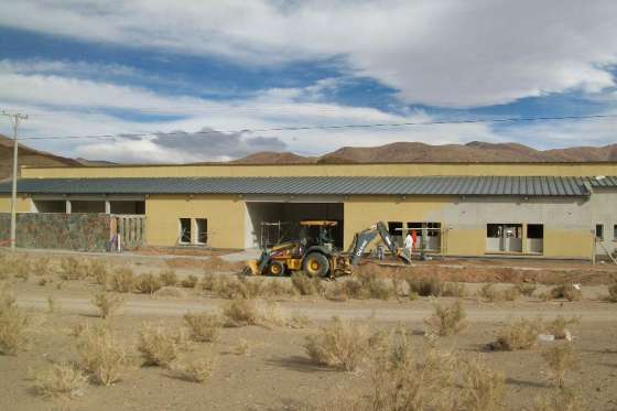 Está en su etapa final la construcción de la escuela técnica N°3173 de San Antonio de los Cobres