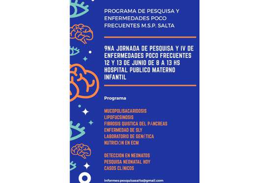 Jornadas gratuitas sobre Pesquisa y Enfermedades poco Frecuentes