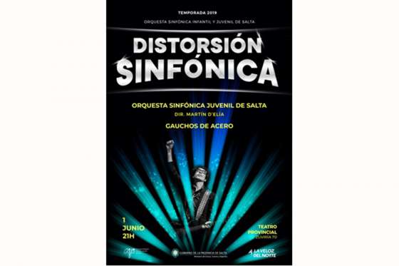 Hoy la Sinfónica Infantil y Gauchos de Acero en el Teatro Provincial