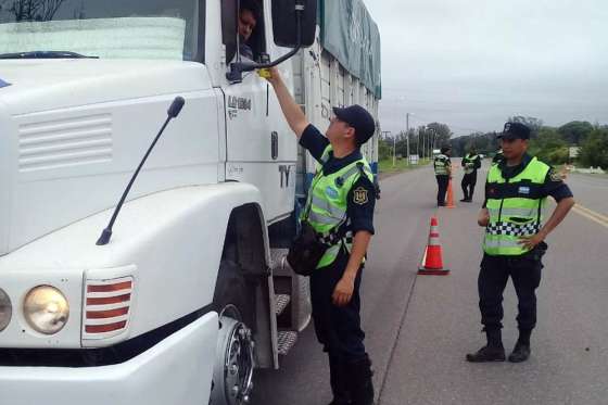 Seguridad Vial fiscalizó más de 9 mil vehículos durante el fin de semana