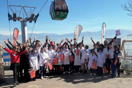 Alumnos de Potrero de Uriburu prometieron cuidar el ambiente