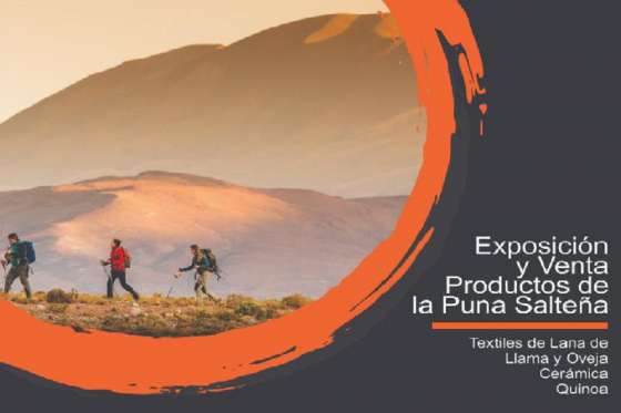 Exposición y venta de productos de la Puna salteña