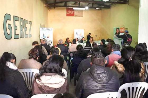 Orientación en Rosario de Lerma sobre asistencia jurídica a víctimas