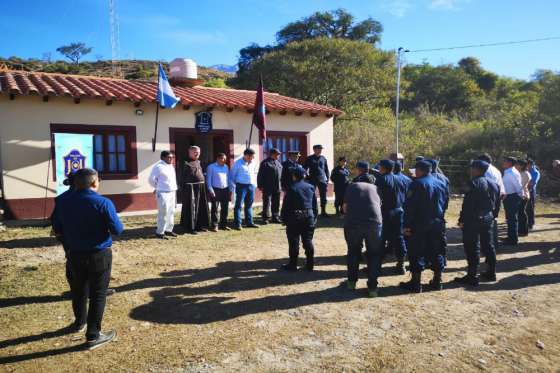 Se inauguró un Puesto Policial en “El Condado”, localidad de Los Toldos