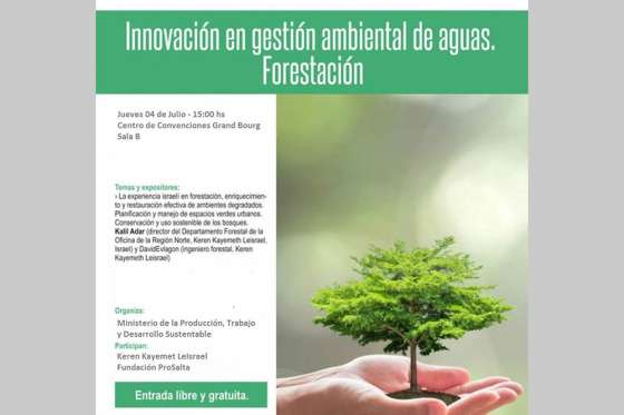 Dictarán un seminario sobre forestación en ambientes degradados