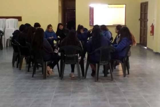 Adolescentes líderes en Campo Quijano