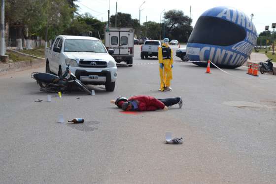 Seguridad Vial analizó la siniestralidad en Anta