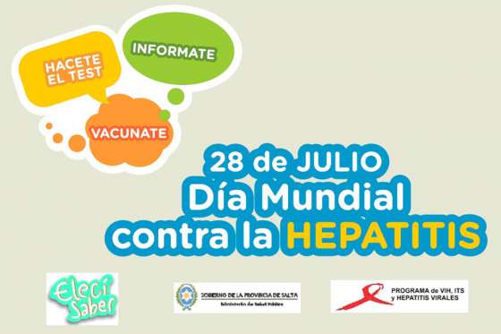 Actividades preventivas por el Día Mundial contra la Hepatitis