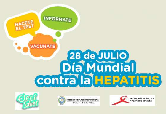 Realizarán actividades preventivas por el Día Mundial contra la Hepatitis