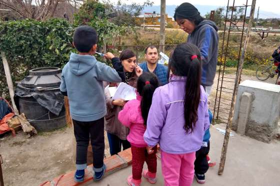 Continúa en Villa Asunción la feria de salud del hospital San Bernardo