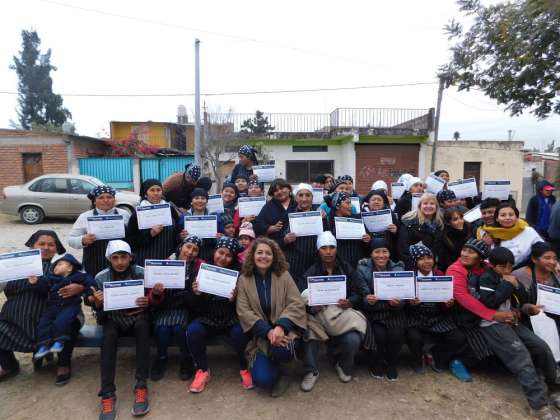 El programa Comer rico, sano y fácil recorre barrios de la capital