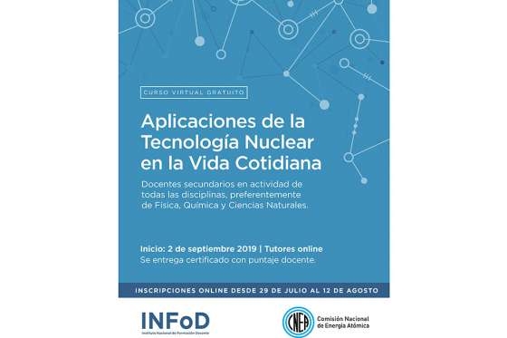 Curso virtual gratuito sobre tecnología nuclear en la vida cotidiana