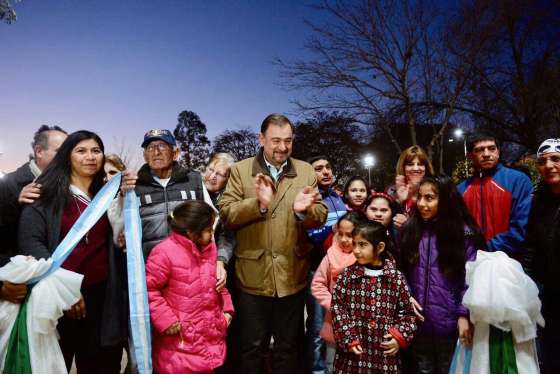 Isa inauguró obras de infraestructura urbana junto a la intendente de General Güemes