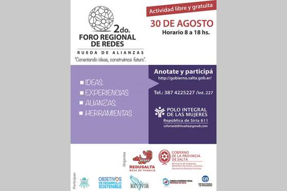 Inscripciones abiertas para participar en el segundo foro de redes