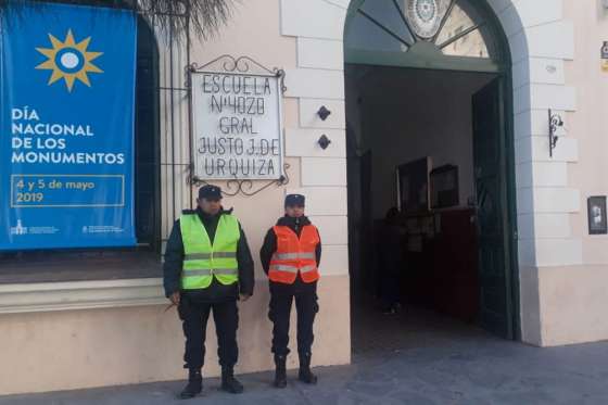 Intensa cobertura de seguridad en las elecciones PASO