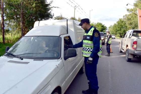 Seguridad Vial controló más de 9.700 vehículos durante el fin de semana