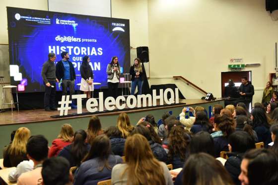 Más de 400 estudiantes salteños participaron en el ciclo “Historias que Inspiran” de Telecom