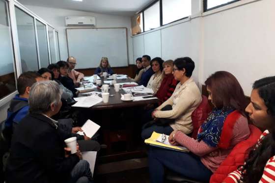 Se reunió la Mesa Técnica Provincial de Entornos Escolares Saludables