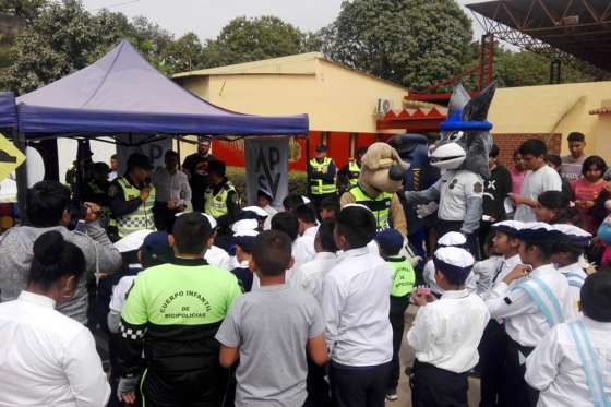 Seguridad Vial concientizó a ciudadanos en Orán