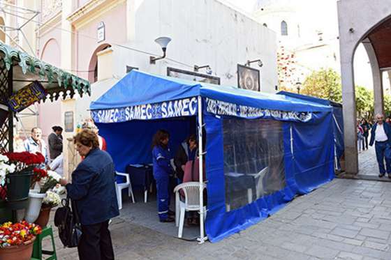 El Samec amplió su cobertura sanitaria con el comienzo de la novena del Milagro