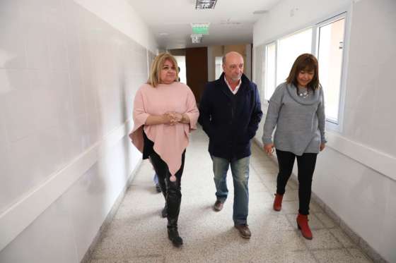 Mascarello verificó el funcionamiento del hospital de Rosario de la Frontera