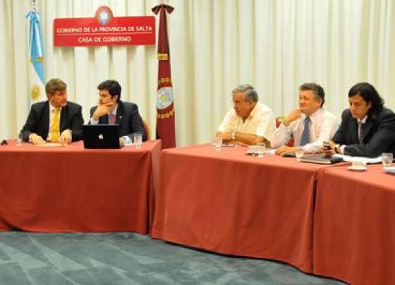 Reunión del Gabinete provincial 