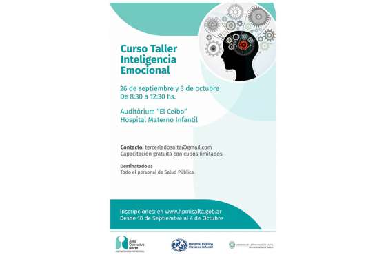 Dictarán curso de inteligencia emocional para agentes de la salud pública