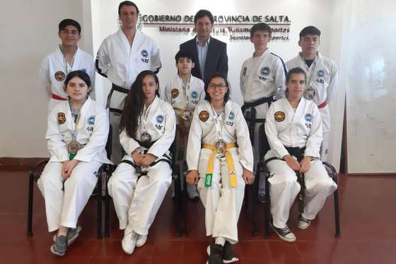 Salteños hicieron podio en el Sudamericano de Taekwondo ITF