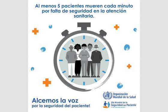 Hoy se celebra por primera vez el Día Mundial de la Seguridad de los Pacientes