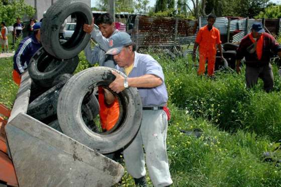 Orán realiza un importante operativo de descacharrado