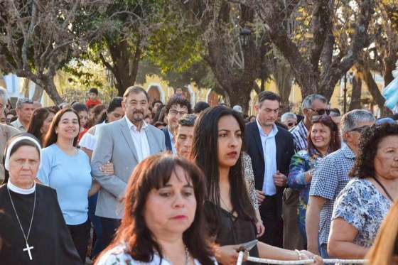 El Vicegobernador participó en la celebración del Milagrito en Campo Santo