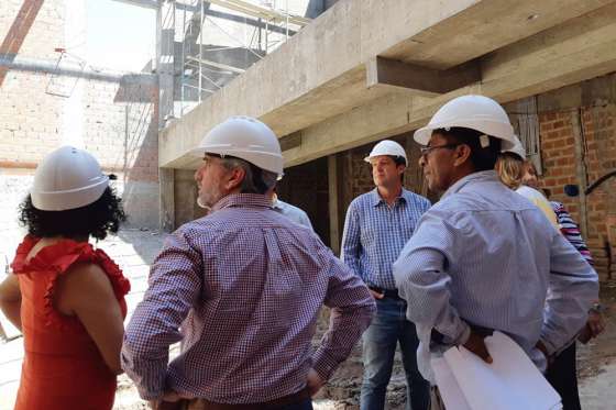 Avanza la construcción de la Casa de la Cultura en Tartagal