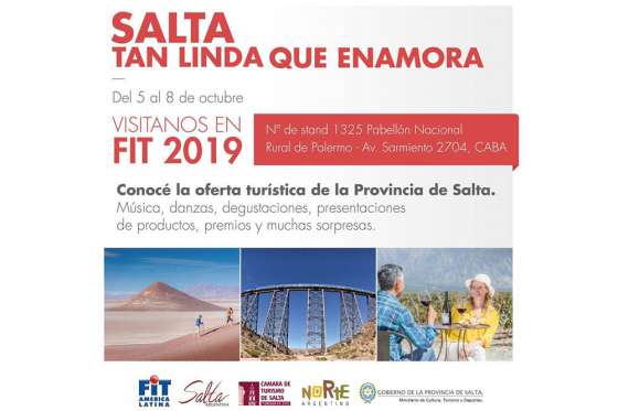 Salta promocionará sus atractivos turísticos en la Feria Internacional de Turismo