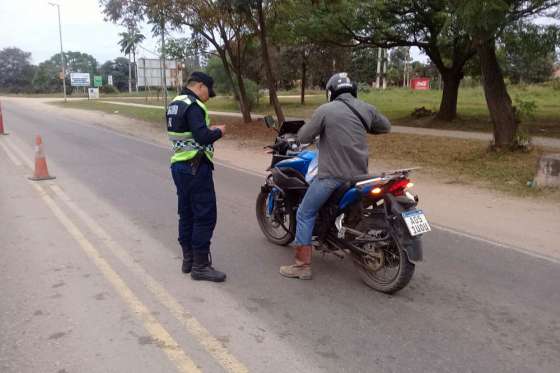 Seguridad Vial detectó más de mil infractores durante el fin de semana