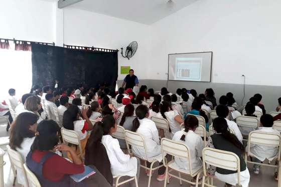 Seguridad fortalece la labor preventiva en escuelas