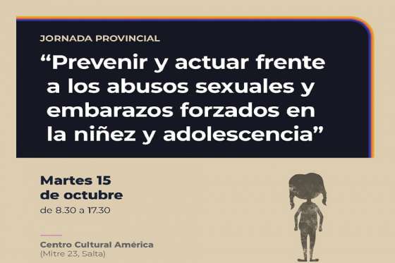 Jornada provincial sobre abuso sexual y embarazo forzado en niñez y adolescencia